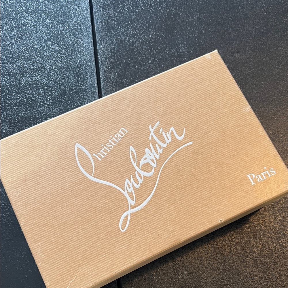 Christian Louboutin Brown Shoe Box